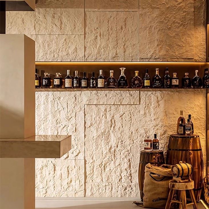 Pannell tal-ħajt tal-ġebla tal-polyurethane
